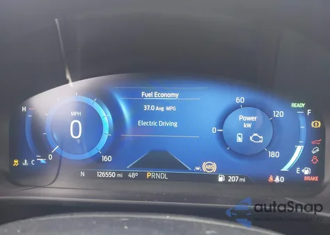 2021 Ford Escape Sel Hybrid z USA, uszkodzony, nr VIN 1FMCU0CZ5MUA92907